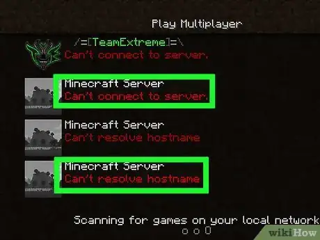 Imagen titulada Fix "Can't Connect to Server" in Minecraft Step 2